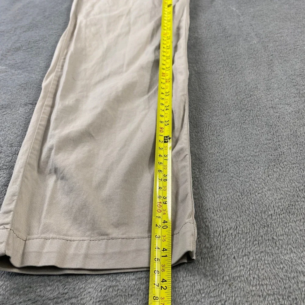 Hugo Boss Chinos Mens 38R Beige Crigan Regular Fit Stretch Khaki Trousers Preppy
